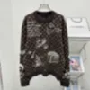 Kobiet Sweters Designer Lvjia Knitted Cardigan 2023 Autumn/Winter New High Edition Nanyou w stylu europejskim w stylu męskim i długim rękawem Sweter EMFJ