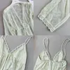 Mulheres sleepwear mulheres cetim nightyrobe conjunto 2 pcs chemise malha renda robe quimono loungewear estilo princesa homedress lazer camisola