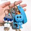 Keychains Lanyards Rick och Morti Dolls Keychains Cartoon Anime Figures Keyrings mode Söta bilväskor Pendant Key Holders Kids Birthday Present 2023 Y2418