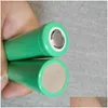 Baterias de alta qualidade Inr 25R 30Q Vtc5 Vtc6 Bateria 2500mAh 2600Mah 3000Mah Verde Marrom Baterias de lítio recarregáveis para Imr Top Fl Dh5F4