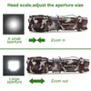 LED Telescopic Focusing Mini Outdoor Portable ładowanie mocne światło latarka Nowa A8 937664