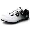 Cycling Shoes Self-locking Sneakers Man Mountain Bike SPD Cleats Road Bicycle Sports Woman Training Cycle