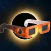 Zonnebrillen 10/20/50/Stuks Ringvormige Solar Event Eye Safety Viewing Gedrukt Neutraal Beschermende Maansverduistering Bril H240316