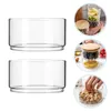 Lagerung Flaschen Überlappende Gläser Multifunktions Halter Transparente Schüssel Küche Mit Deckel Haushalt Salat Langlebige Lebensmittel Geschirr