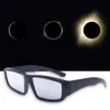 サングラス認定Eclipse Glasses認定されたウルトラライトとコンパクトサイズの快適な太陽の視聴メガネH240316