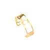 T Women Traccialetti T Bracciale Glossy Bangole Hollow Designer Out Letter Oro Gold Axateless Wedding Wedding Gioielli Gift ZG2251 GG GG