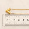 Diamentowe listu wisiorty projektant Naszyjnik wysokiej klasy marka ze stali nierdzewnej Naszyjniki Pearl Choker Choker Biżuter