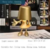 Bordslampor xiaojinren Touch Desk Lamp Study Rum Bedside Lamp italiensk insekorativ hartslampa USB -laddning YQ240316