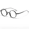 Japanese Pure Glasses Frame Handmade Retro Oval Round Men Eyeglasse Myopia Reading Eyewear Frames 240314