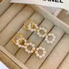Dangle Chandelier Kshmir Vintage Freshwater Pearl Long Tassels Earrings for Women Girl Fashion Jewelry Pendant Gift 2023 New Trendy 24316