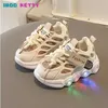 First Walkers Kids Shoes 2023 Spring Boys and Girls Light Strong Shoes Small and Medium Kids Shoes 240315