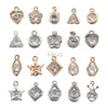 Dangle Chandelier 80-160pcs Cubic Zirconia Rhinestone Charms Pendants Drop Heart Crystal Charms for Jewelry DIY Earrings Necklace Bracelet Making 24316