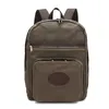 Backpack Oil Wax Vintage Men Large Capacity Military Oiled Leather Canvas Backpacks School Bags Travel Outdoor Laptop Mochilas