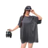 Maiôs femininos de duas peças com cobertura meia sle beachwear biquíni encobrimento oversized camisa S-5XL Rash GuardsC24315