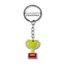 Key Rings Cartoon Baseball Keychain Personality Sports Style Keyring Ornament Chain Car Pendant Gifts Drop Delivery Otgj9