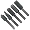 Conjunto de 5 peças de arquivo rasp rotativo, rebarbação, ferramentas de jardim doméstico, equipamento de oficina de aço para marca de remoção de ferrugem de metal