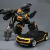 Brinquedos de transformação Robôs em estoque BAIWEI 16,5 CM Transformação Anime Brinquedos Figura de ação Legal KO G1 Carro Robô Modelo Juguetes presente para menino SS49 TW-1025B 2400315