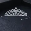 Accessoires pour cheveux Strass Princesse Cristal Diadèmes Chapeaux Brillant Couronne De Mariée Bande De Mariage