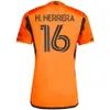 Houston Dynamo 2024–25 Fußball 32 Sebastian Kowalczyk Trikot Mans 18 Ibrahim Aliyu 20 Adalberto Carrasquilla 8 Amine Bassi 17 Gabriel Segal Fußballtrikot-Kits