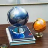 World Globe Yellow Office Decoration Gift 240314