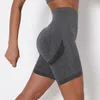 High waist hip lifting sports shorts internet popular tight hip-lifting fitness pants quick-drying training running yoga leggings