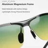 Utomhusglasögon solglasögon Veithdia Fashion Daytime Glasses Night Vision Photochromic Glasses Driving Borderless Mens Polariserade solglasögon 2173 H240316