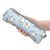 Pochacco Cartoon Pencil Cases Cute Dog Pencilcases Pen Holder For Student Large Storage Bag Students School Presenter Stationery