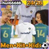 24/25 LA Galaxy piłka nożna Chicharito Beckham Brugman 2024 2025 Riqui Puig D. Costa Alvarez Joveljic Fan Wersja Kit dla dzieci koszule piłkarskie