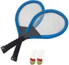 Family Entertainment Outdoor Nachtlampje Training LED Badminton Racket Sets Indoor Outdoor Sport Badminton Accessoires 240304
