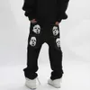 Jeans voor heren Michael Myers Baggy Man Trendyol heren skeletbroek Y2k print hiphop oversize vintage streetwear wijde pijpen winter01 833