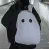 Mochila legal bonito design sentido ersonalidade couro pu estudante grande capacidade bolsa de viagem 2024 elegante bonito