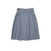 Pleated Skirt Pants for Womens Springsummer 2024 Casual Commuting High Waisted Loose Wide Leg 240314
