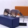 Diseñador Lvse Gafas de sol para mujer Lujo Louisely Vuttionly Gafas de sol Ciclo de moda Deportes Polarizar Gafas de sol Hombres Vintage Beach Festival Gafas de sol cuadradas 376