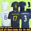 3Xl 4Xl Maillot de football d'Écosse 2024 Coupe d'Europe Écossais 24 25 Maillot de football de l'équipe nationale Kit pour enfants Ensemble Accueil Marine Extérieur 150 ans Anniversaire Spécial ROBERTSON