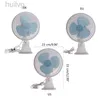 Elektrik Fanları Fan Mini Klip Kafa Sallanan Karikatür Öğrenci Yurtta Küçük Güvenli ve Sessiz Soğutma 240316