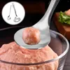 Spoons Stainless Steel Meatball Spoon Scoop Maker Non- Baller With For Cooking Dining Bar Kitchen Spaghetti