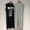 Abiti casual di base Abito senza maniche T-shirt Donna Estate Casual Lettera Stampa Sciolto O Collo Tunica Abiti basic stampati Abiti Streetwear OutfitC24315