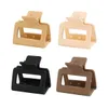 PS 5CM Solid Hair Clips For Women Girl