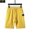 New Stone Jacket Designer Shorts Men calças verão Fashion Streetwear Cotton Casual Beach Homens feminino Brand shorts calças