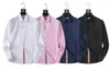 2024 European Station Trend Spring/Summer Men's Casual Shirt Classic Letter tredimensionell lyxig långärmad varumärkesdesigner Casual Business Shirt