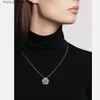 Wedding Jewelry Sets CH set Top quality luxury diamond pendant necklaces earrings ring for woman classic style wholesaler brand design 18K gold official Q240316