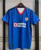 23-24 Cruz Azul Mens Soccer Jerseys Rodriguez Gutierrez Morales Vargas Guerrero Home Blue Away 3rd Special Edition Football Shirts Kids Men WomenForms