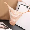 Bragas de mujer para mujer sexy encaje transparente tanga cintura baja delgada sin costura t-back correa de entrepierna de algodón para niñas lindas