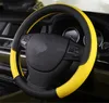 Steering Wheel Covers High Quality PU Leather Car Interior Cover 38 Cm Weave For HND-3 Veloster I10 LPI 30blue R Cee D Ix