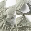 Summer Women 5PCS Pajamas Set Casual Silk Satin Kimono Bathrobe Nioghtgown Sexy Lace Trim Sleepwear Pijamas Suit Home Wear 240308