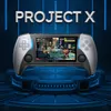 2024 HOT SPRZEDAŻ PROJEKTOWANY PROJEKT X 4,3 cala Kolor Duża ekranowa ręczna konsola do gry z podwójnym graczem wideo 3D Rocker Player