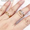 مجموعات مجوهرات الزفاف Vankeliif Simple Copper Bangle and Rings Womens Jewelry مجموعة بيضاوية مع فتحات الزركون المجوهرات الكلاسيكية أفضل هدية Q240316