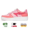 Og original designer casual skor apbapestas sk8 sta grå svart färg camo combo rosa abc blå orange plattform sneakers dhgate sporttränare kvinnor män