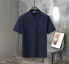 Mens Designer Polo Shirt Men's Polos T Shirt Tees High-End Polo Fashion Cotton V Neck Man Tops Tees Woman Tshirts Luxury Casual Par Clothes Y0k21