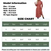 Casual Dresses Women's Fashion Long Sleeve A-line kjol V-ringad solid färgklänning Spring For Women 2024 Button Sukienki Damskie